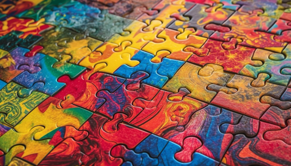 teamwork-connects-jigsaw-puzzle-pieces-success-generated-by-ai